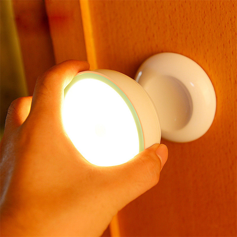 Magnet Attraction Night Lamp Rechargeable Motion Sensor Corridor Lights For Wardrobe Hallway Toilet Bedroom Lighting Wall Light