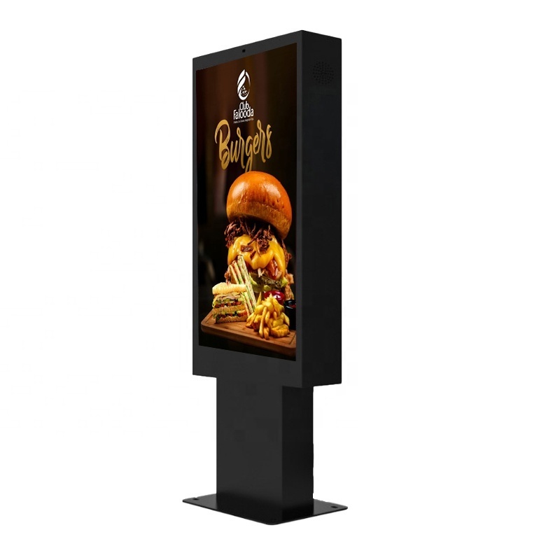 86inches 86'' Maintenance-free waterproof outdoor splicing LCD drive-thru digital kiosk Drive Thru Restaurants Menu Board