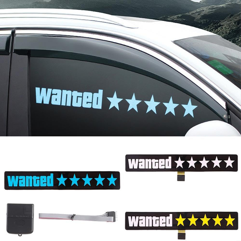 Halloween led lights up neon car window stickerspanels el glow sticker night car