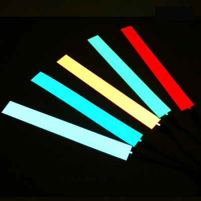 Custom EL tape Waterproof decorative LED el light strip cuttable neon tape Christmas Halloween Home Office decoration