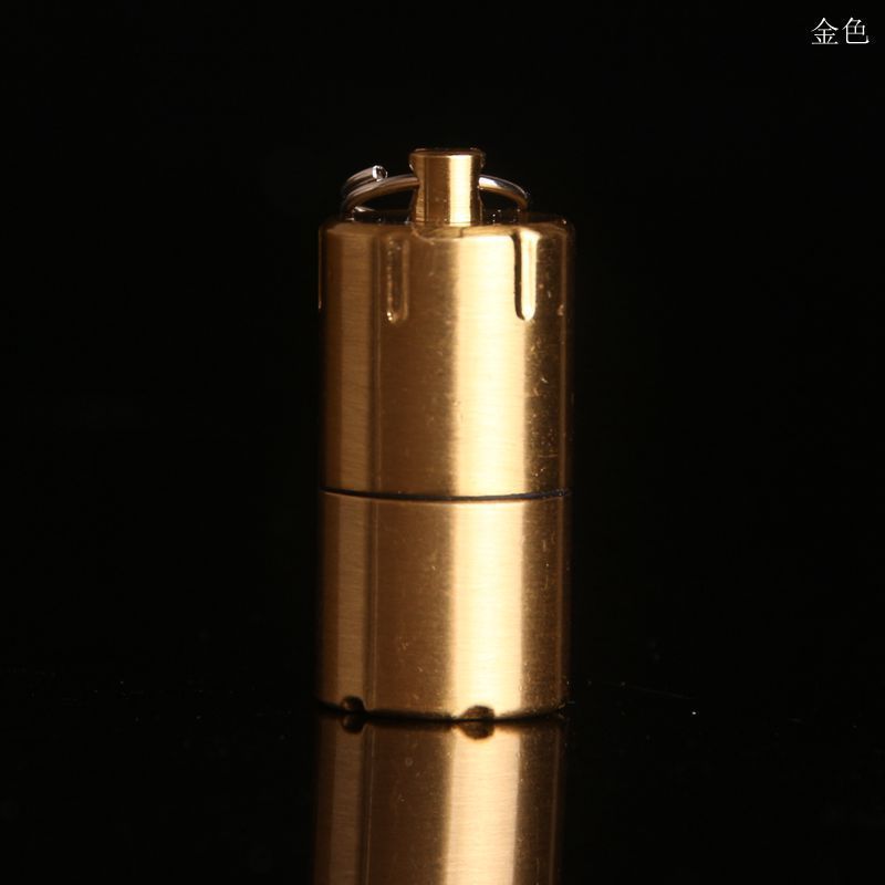 Mini retro key chain Kerosene lighter flame torch for cigarette and cigar lighter