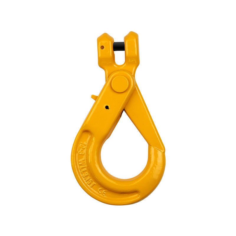 G80  Drop Forged Eye Lifting Hook clevis selflock hook