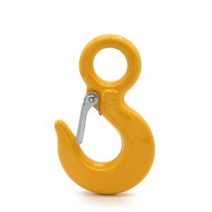 Different Size alloy steel material Eye Sling Hook With Latch lifting eye hook