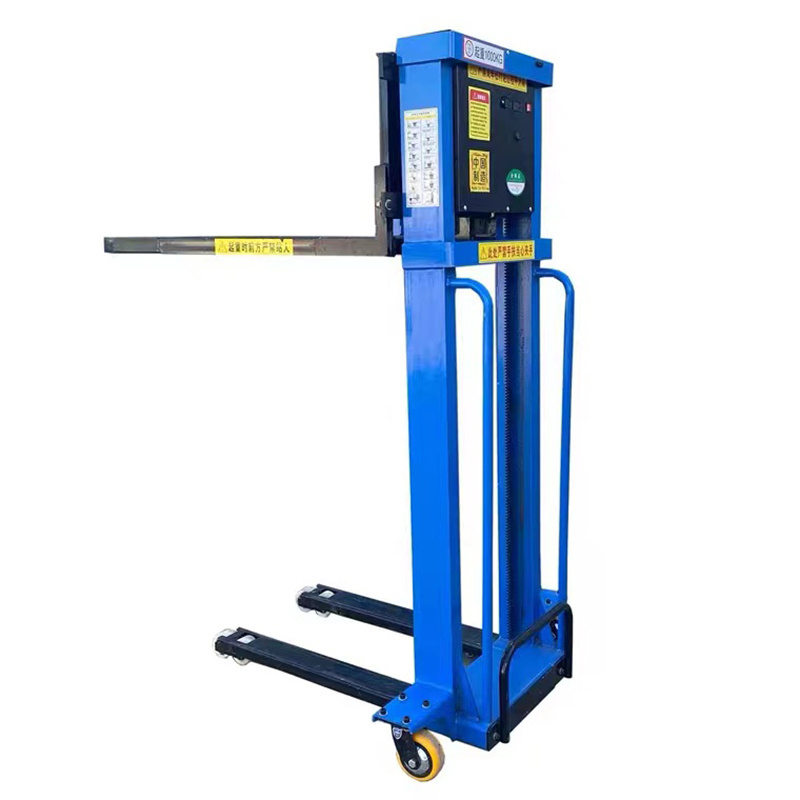 500KG 1000KG self loading lifting forklift electric stacker