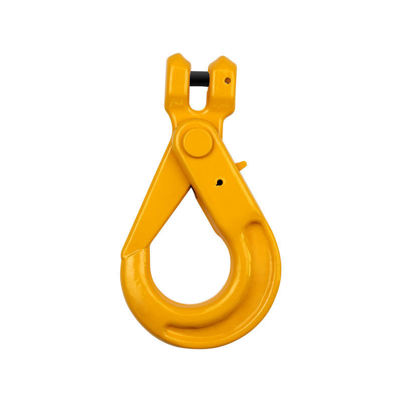 G80  Drop Forged Eye Lifting Hook clevis selflock hook