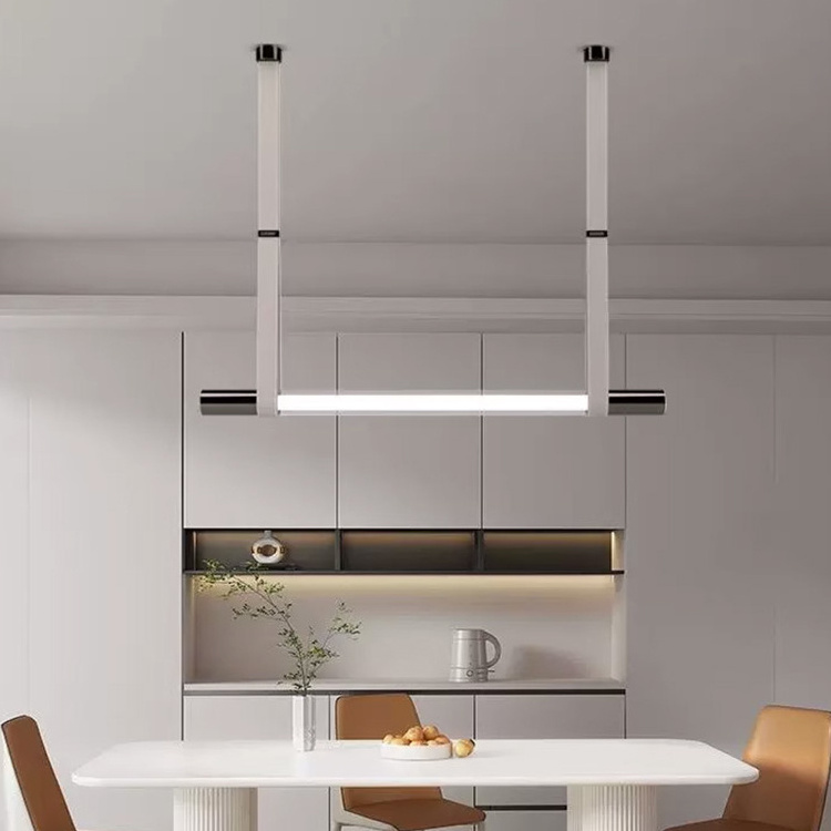 Nordic Long Creative Designer Indoor Lighting Fixtures Modern Kitchen Island Pendant Lighting