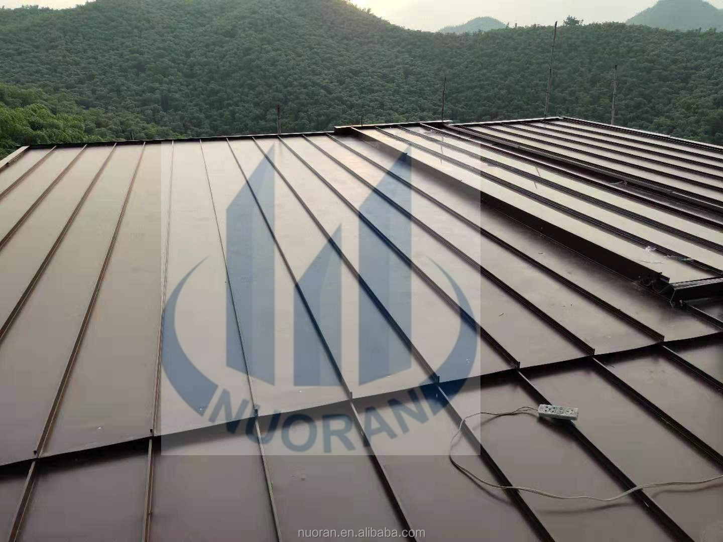 High quality PVDF coating  Aluminum Magnesium Manganese curved steel sheet for roofing