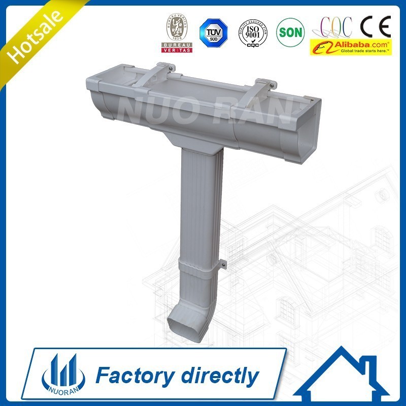 PVC Rain Gutter Fitting PVC Rain Water Collector and Fittings PVC Downspout Fitting