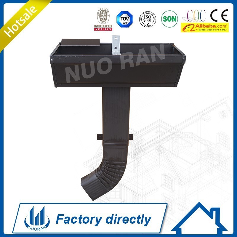 PVC Rain Gutter Fitting PVC Rain Water Collector and Fittings PVC Downspout Fitting