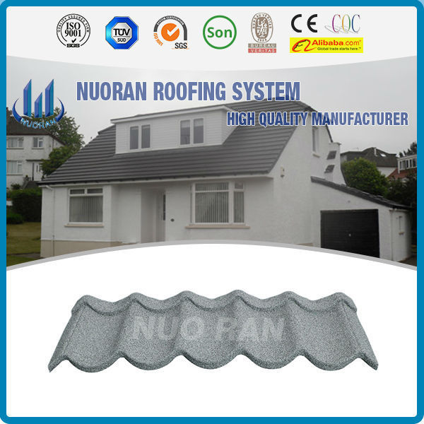 lightweight corrugated plastic roofing sheet material aluminum stone coated metal roof tile