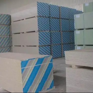 Hot-Selling Cheap prices standard size waterproof building material   9 mm and 12mm  Paper Faced  Gypsum Board