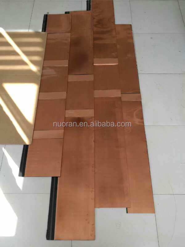 Long Life Span New design  OEM factory  wholesales Building Material luxury new commercial custom copper roofing