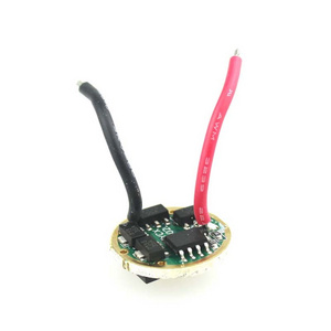 17mm 7135x8 MCU Dimming 2800mA  LED Circuit Board for MCE P7/XML XPL LED Flashlight Driver