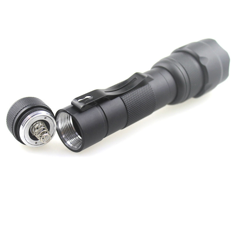 Signal Flashlight WF502B 3W 1xCREE XR-E Q5 Green Light 520nm 535nm LED Flashlight