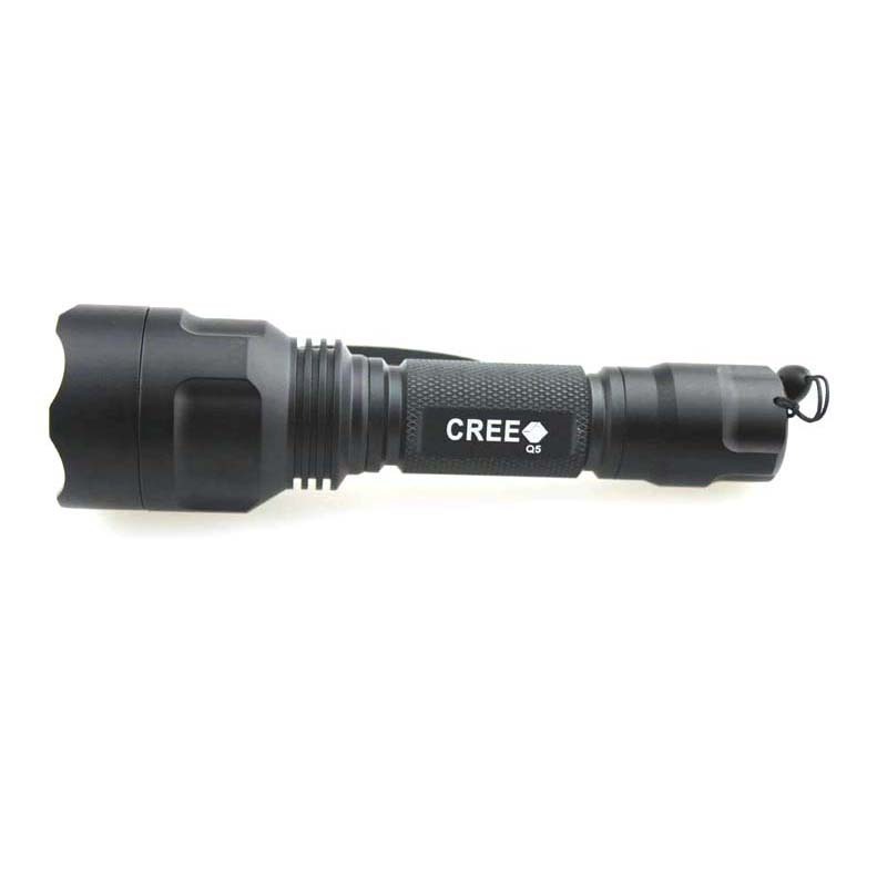 C8 Q5 Red Light Fishing Hunting LED Flashlight