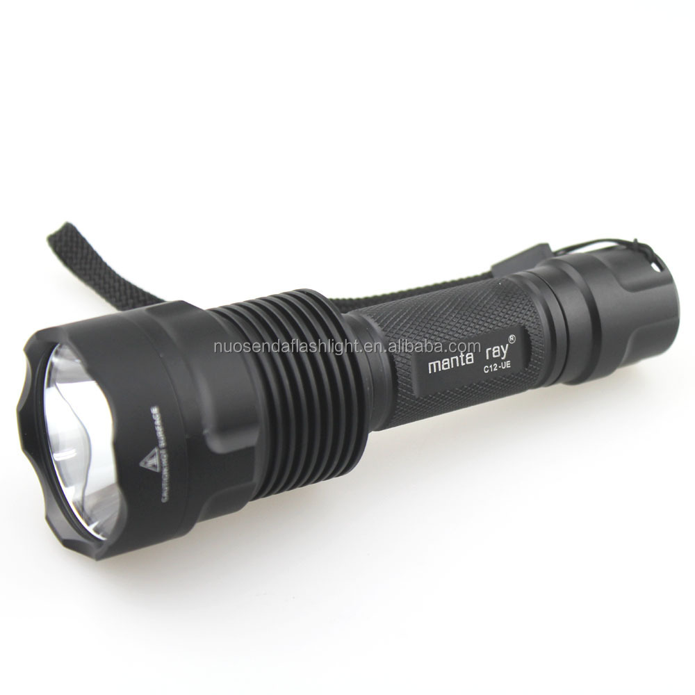 Manta Ray C12-UE 1xCREE XP-L Hi V3 2000lm 12x7135 8-Mode Integration Outdoor Tactical LED Flashlight