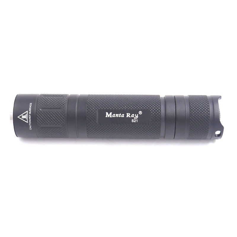 Manta Ray S21 1xCREE XHP50 3000 Lumens Straight cylinder EDC LED Flashlight