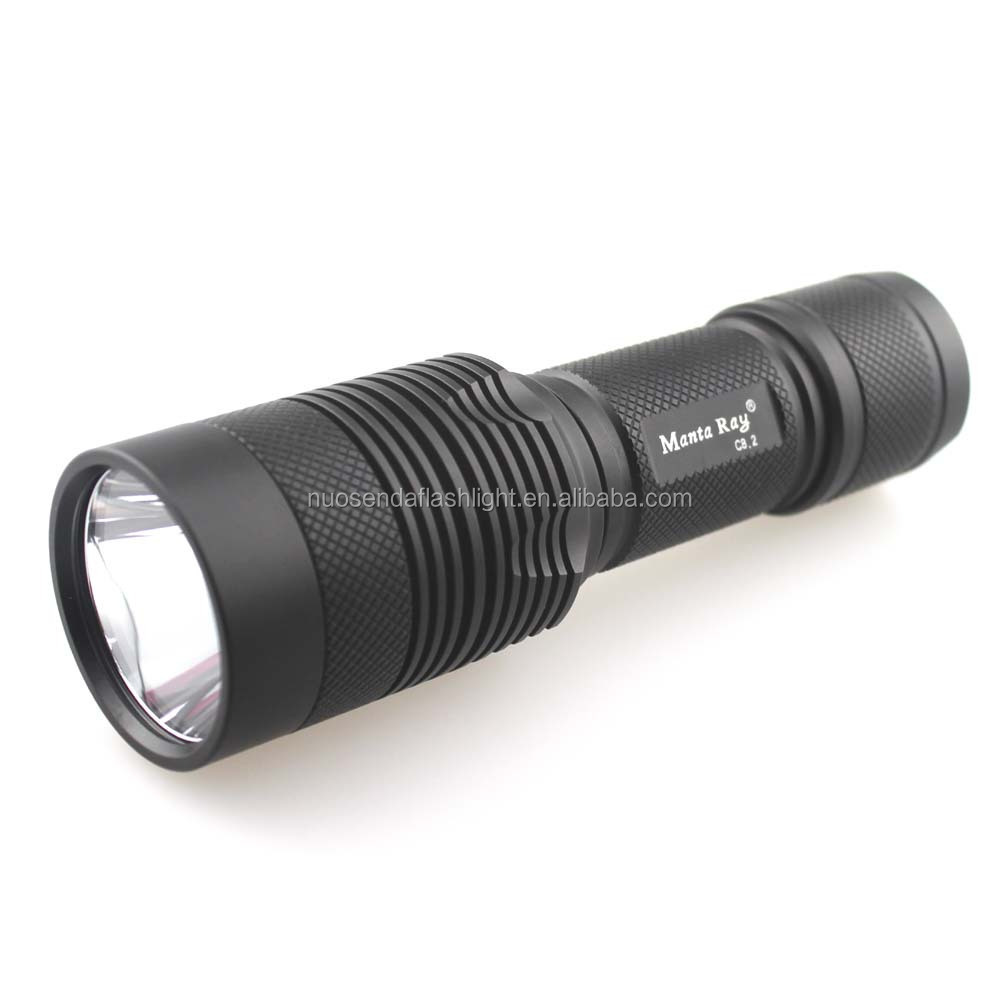 Manta Ray C8.2 LUMINUS SST-40-W 1650lm 14x7135 Driver 3-Mode SMO LED Flashlight