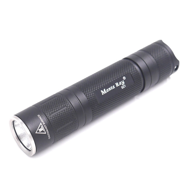 Manta Ray S21 1xCREE XHP50 3000 Lumens Straight cylinder EDC LED Flashlight