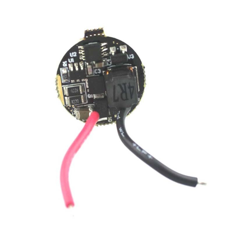 17mmx5mm LED Driver 2.9V-8.4V 2A 5-Mode LED Circuit Board for LED Flashlight