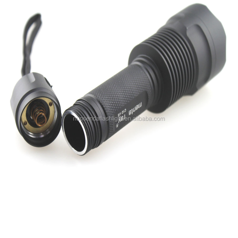 Manta Ray C12-UE LU MINUS SST-40-W 1650lm 12x7135 8-Mode Integration Outdoor Tactical LED Flashlight