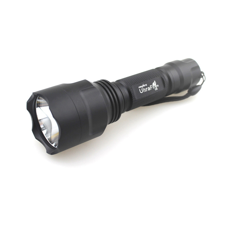 Outdoor Camping C8 XM-L2 3000K-3500K Warm White 1300lm SMO OP Fishing LED Flashlight