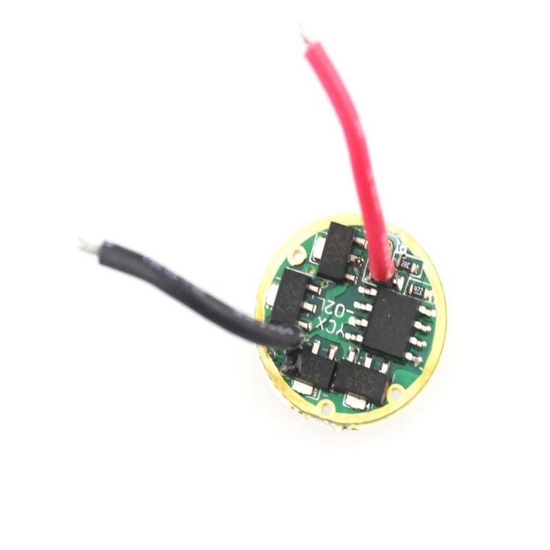 17mm 7135x8 MCU Dimming 2800mA  LED Circuit Board for MCE P7/XML XPL LED Flashlight Driver