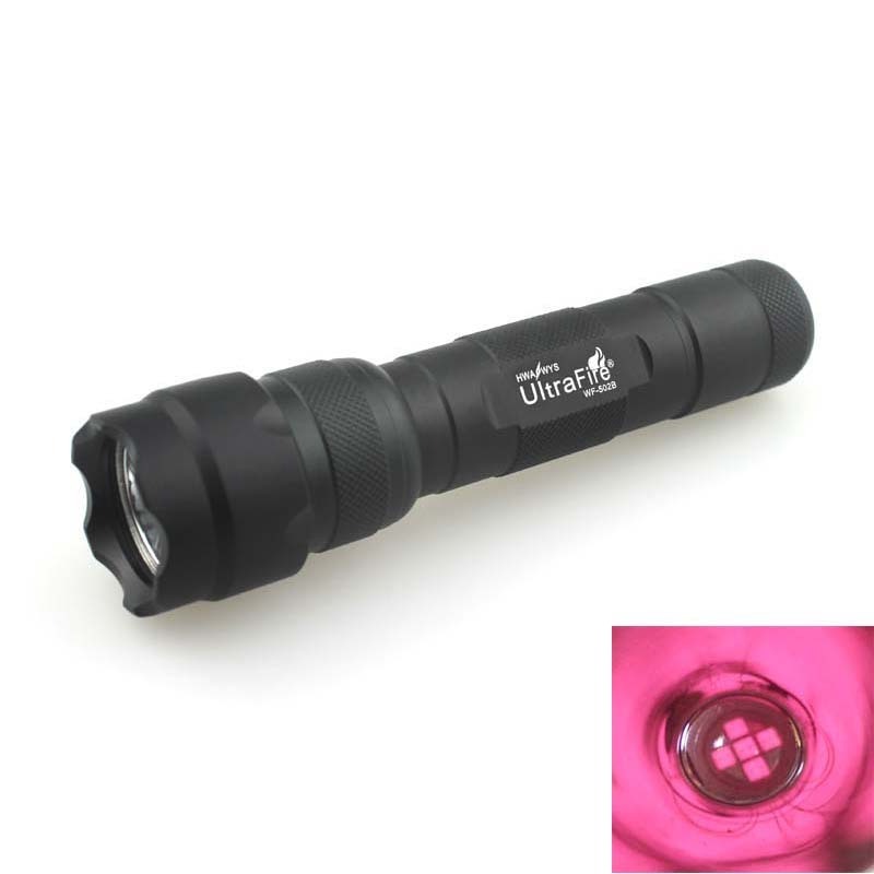 Infrared Night Vision Monitoring Light 502B 7W 5-Chip 3V-4.2V 850nm Infra Red LED Flashlight