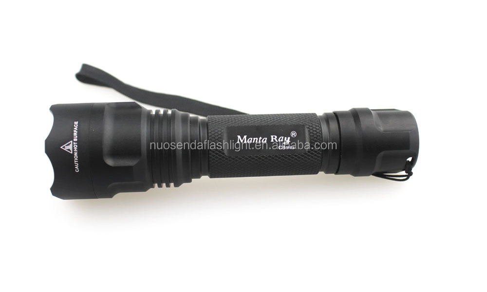 Manta Ray Mini C8 1xCREE XP-L Hi V3 2000lm 2 Groups Modes 5-Mode + 3-Mode LED Flashlight