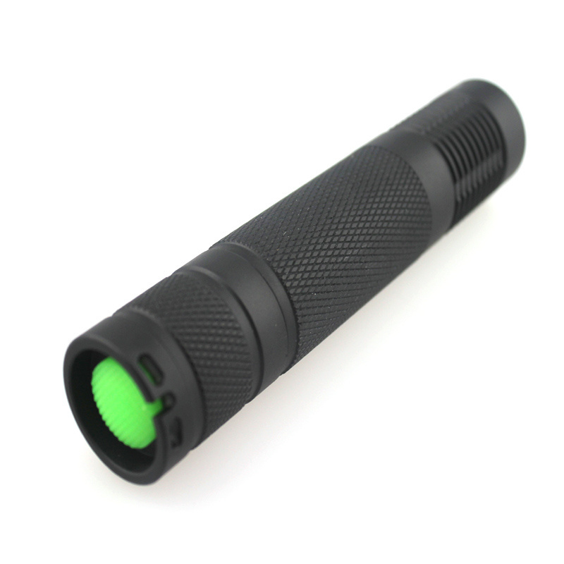 Fluorescence detection Manta Ray 365nm UV LED Flashlight Small Straight Tube UV Flashlight