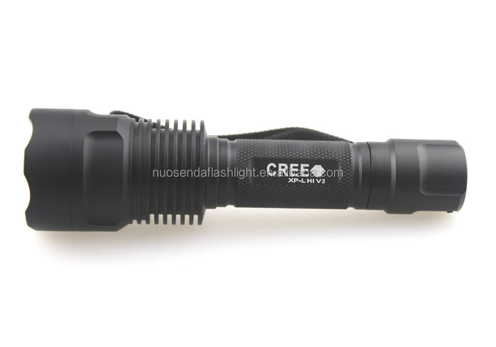 Manta Ray C12-UE 1xCREE XP-L Hi V3 2000lm 12x7135 8-Mode Integration Outdoor Tactical LED Flashlight