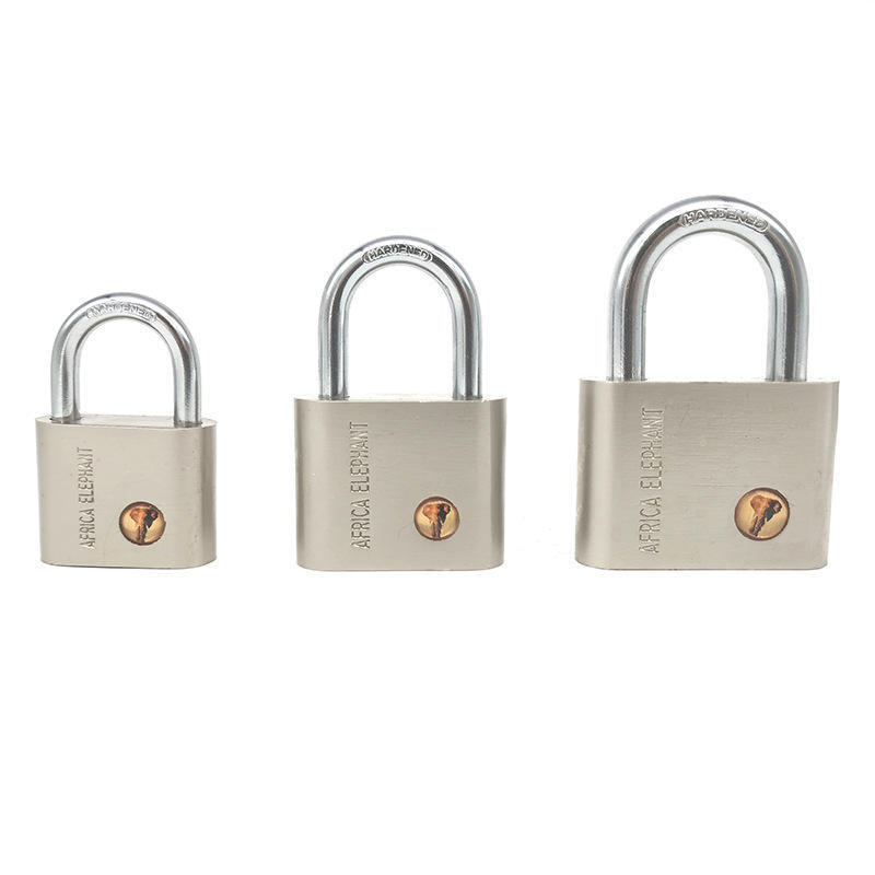 Factory Warehouse Padlock Security High Ready Stocks Iron Round Blade Key Padlock