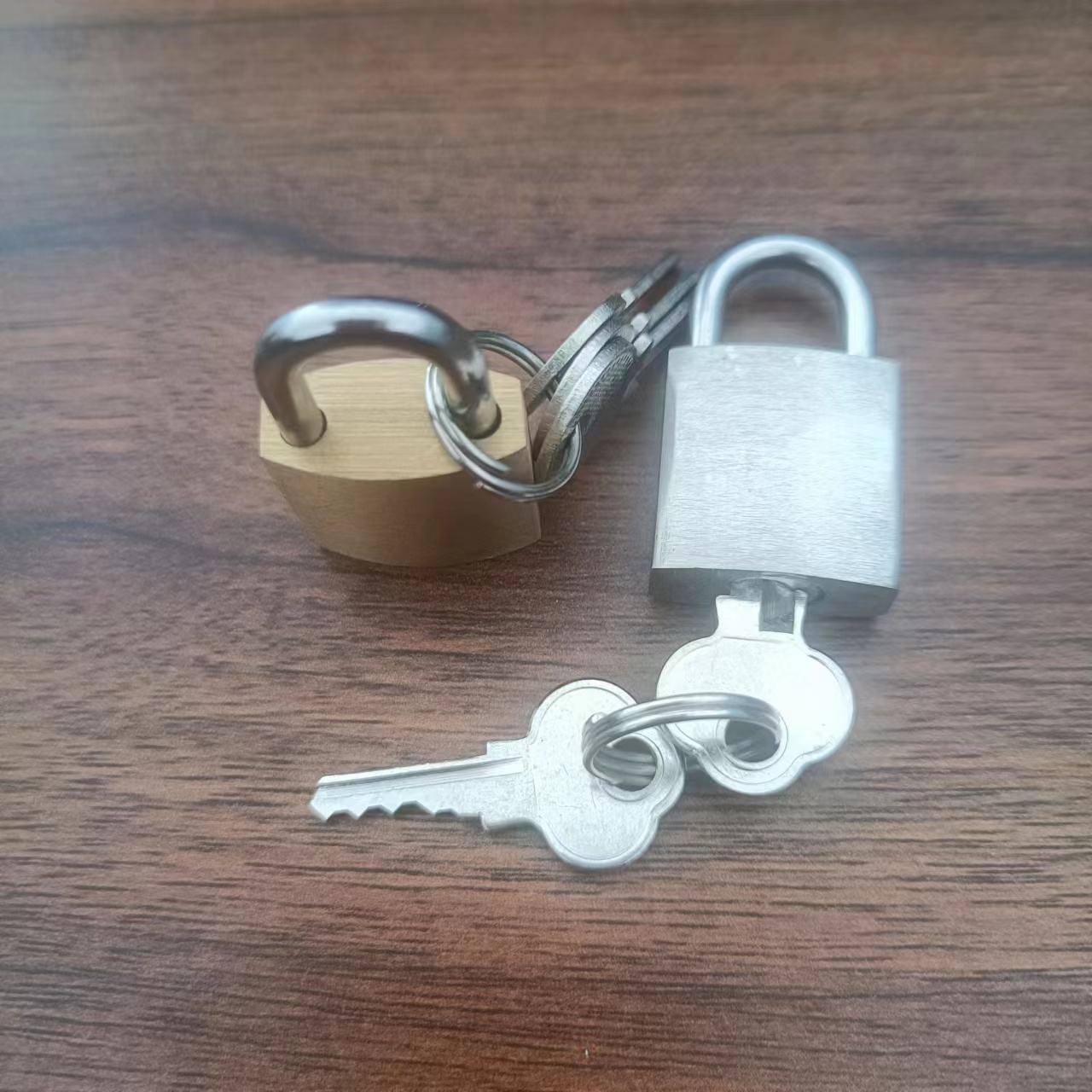 Pujiang Factory Aluminium 20mm Brass Cylinder Padlock Safety Lockout Padlocks