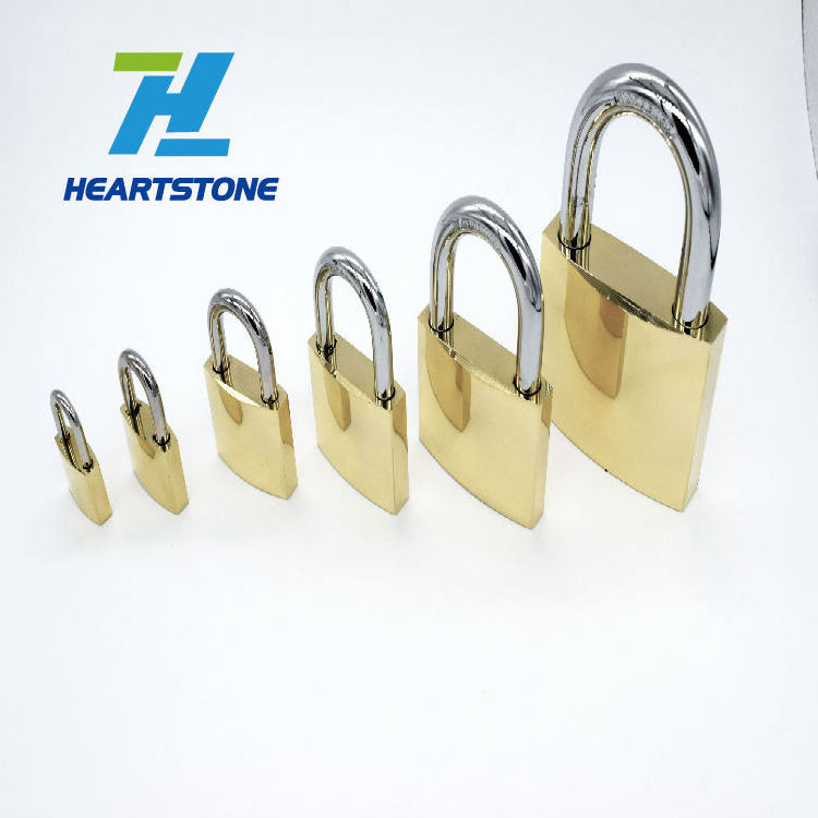 Custom Candado Lock Top Security Copper Padlock Keyed Alike Different Brass Padlock In Stock