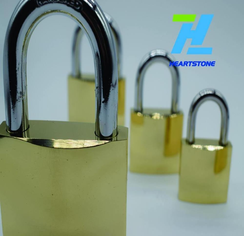 Custom Candado Lock Top Security Copper Padlock Keyed Alike Different Brass Padlock In Stock