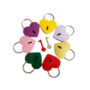 love heart padlock Mini Padlock for Gift Box Love Heart Lock