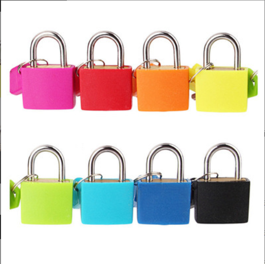 Candado 23 Mm 33 Mm Small Copper Lock Lovely Padlock Metal Mini Luggage Lock Head Anti-Theft Travel Cabinet Lock