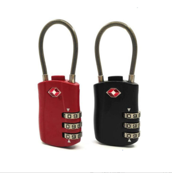 Gym Tsa Combination Locks Zinc Alloy Custom 3 Combination Codes Zinc Alloy Travel TSA Luggage Lock