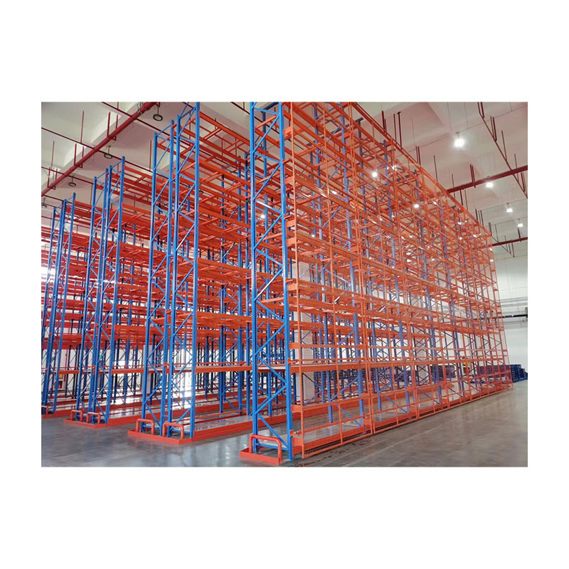 Heavy Duty VNA Pallet Rack Shelf Boltless System Steel Adjustable Narrow Aisle Storage Rack