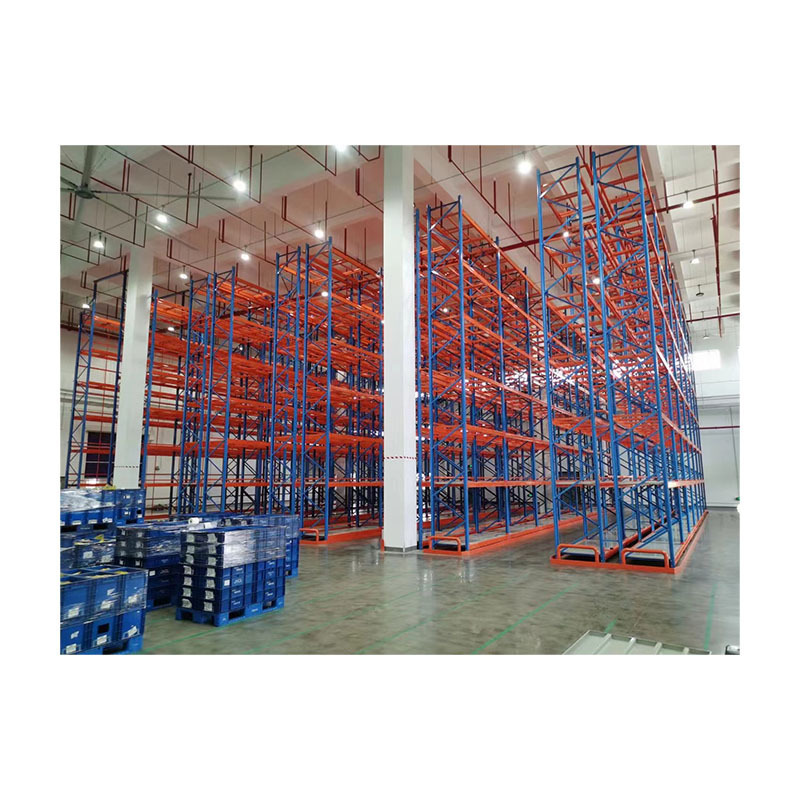 Heavy Duty VNA Pallet Rack Shelf Boltless System Steel Adjustable Narrow Aisle Storage Rack