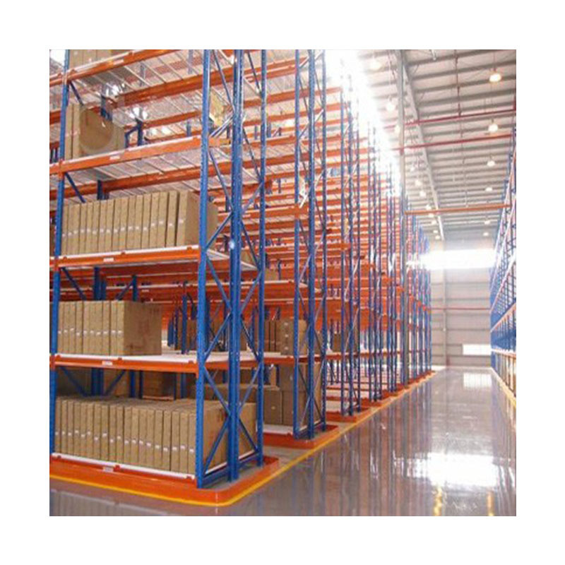 Heavy Duty VNA Pallet Rack Shelf Boltless System Steel Adjustable Narrow Aisle Storage Rack