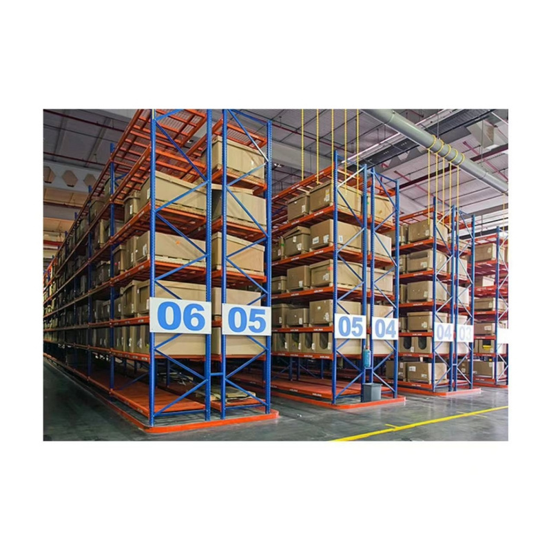 Factory Boltless Rack Shelf System Narrow Aisle Space Saving VNA Pallet Rack For Warehouse Storage