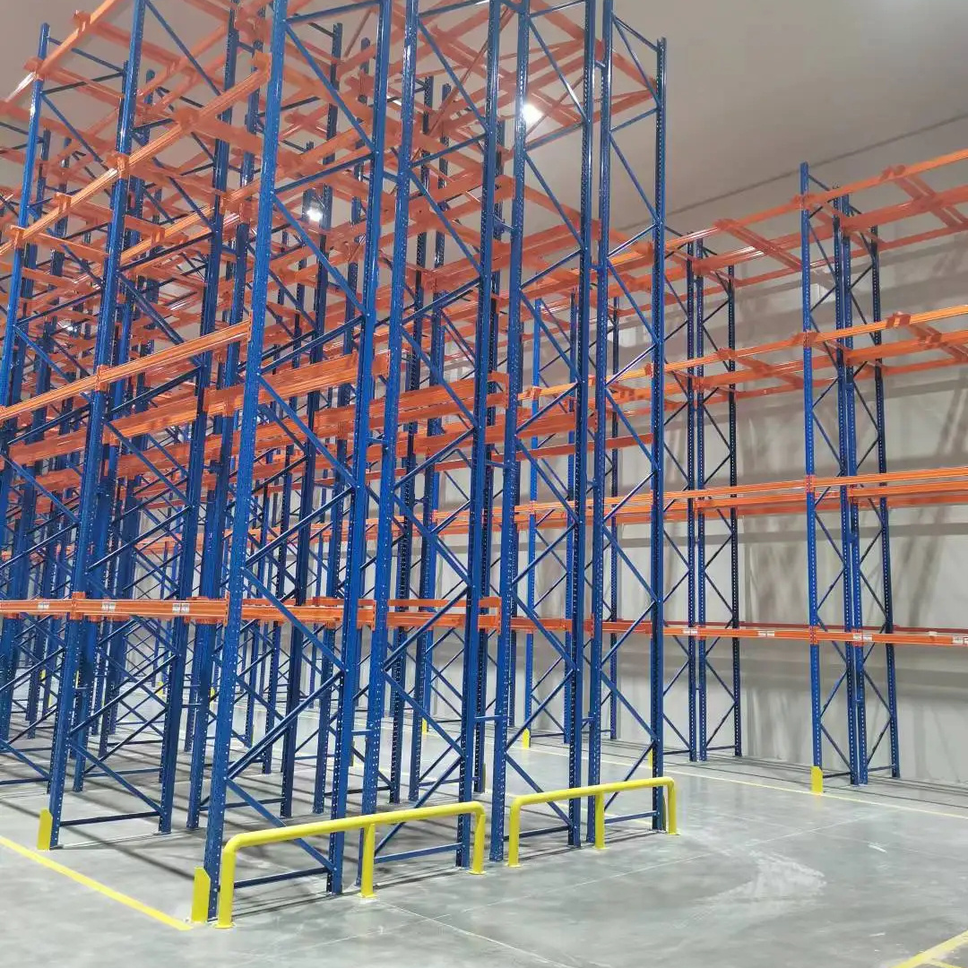 Made-In-China Electrostatic Spray Boltless Rack System Warehouse Double Deep Pallet Storage Rack