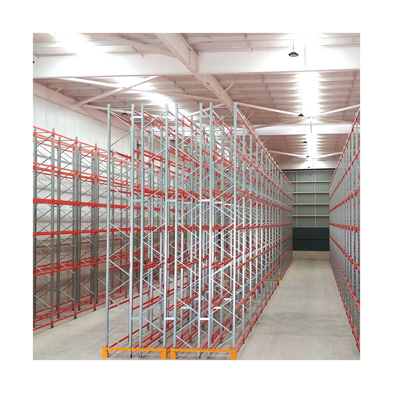 Heavy Industrial Boltless Shelving Steel Selective Pallet Adjustable Double Deep Storage Stacking Rack