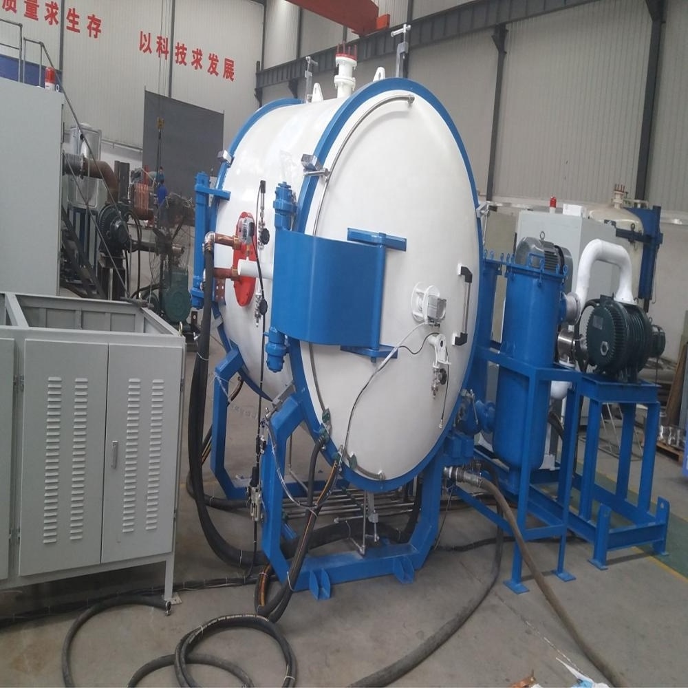 3000 degree  induction heating vacuum heat treatment graphitization furnace