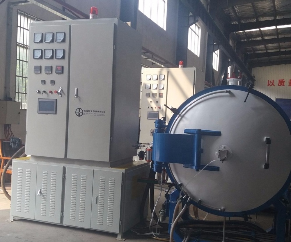 3000 degree  induction heating vacuum heat treatment graphitization furnace