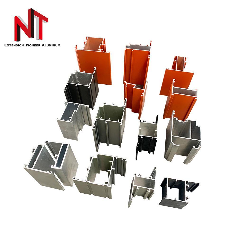 NT Aluminum Extrus Custom Profil Cheap Window And Swing Door Aluminum Profiles Aluminium Profile For Casement Windows