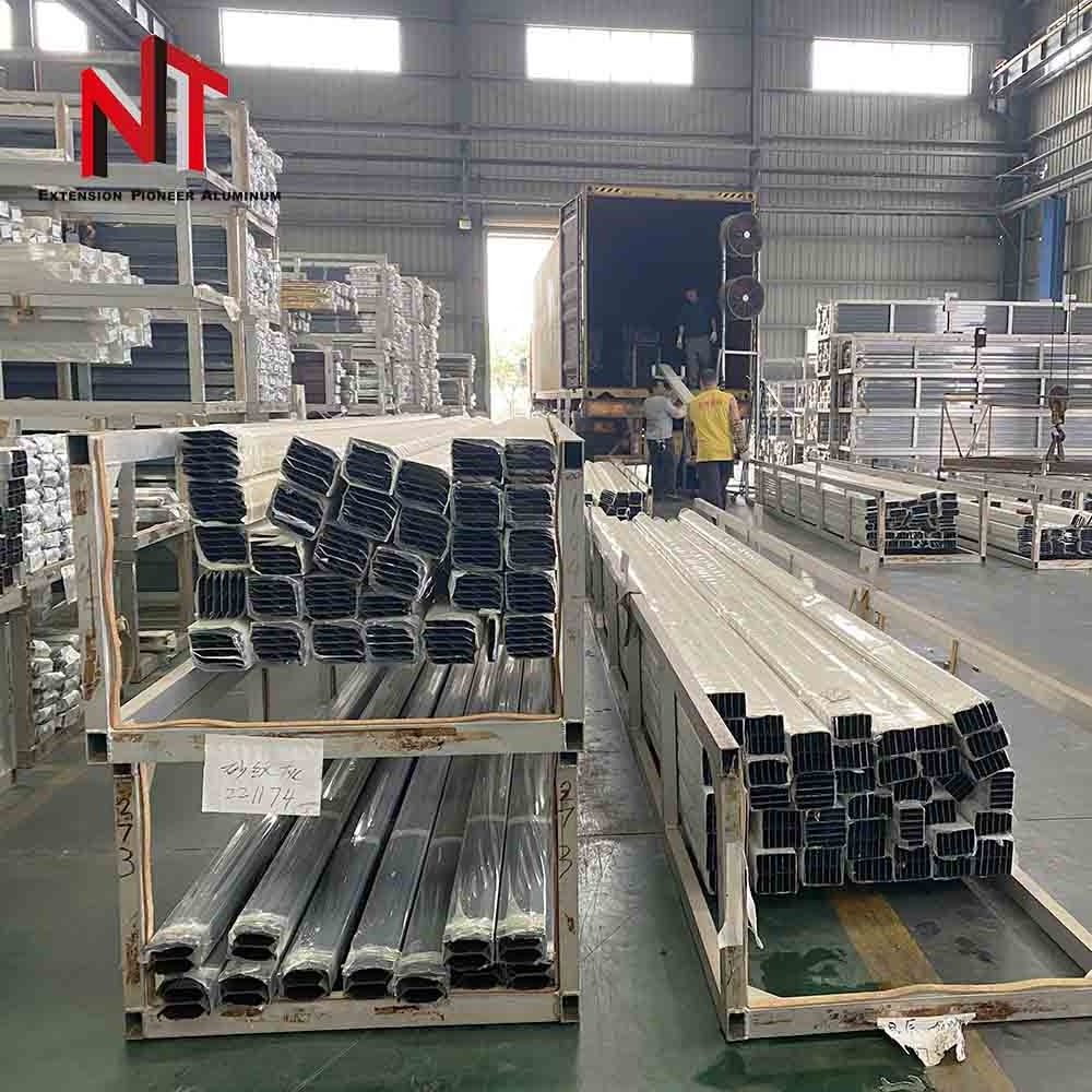 Widely Used Superior Quality China aluminium frame with glass panel broken bridge casement aluminum doors and windows