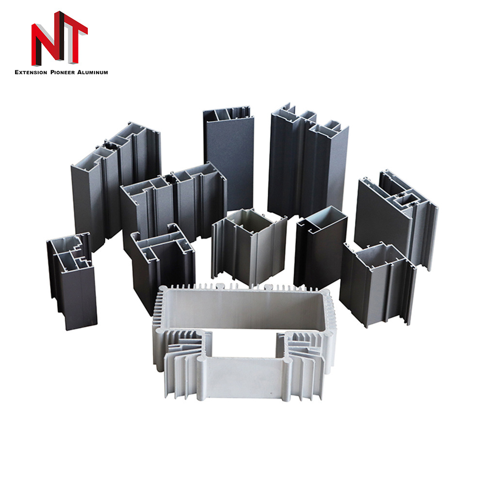 NT Aluminum Extrus Custom Profil Cheap Window And Swing Door Aluminum Profiles Aluminium Profile For Casement Windows