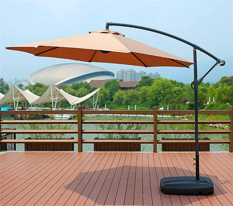 chinese commercial umbrellas outdoor wholesale parasols cantilever umbrella outdoor garden parapluies et bases de terrasse